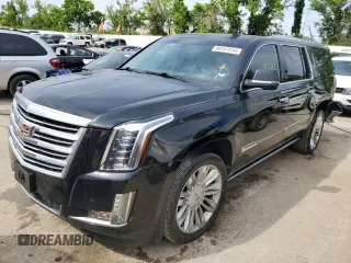 2015 Cadillac Escalade z VIN 1GYS3UKJ7FR719208, wystawiony jako Copart lot #56147214 z przebiegiem 183 265 mil mil oraz Szkoda całkowita • Salvage title. Historia ofert i sprzedaży dostępna na DreamBid. Obrazek 1.