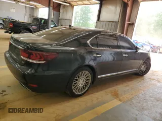 2013 Lexus LS 460 L with VIN JTHDL5EF7D5006064, listed as a Copart auction lot 54825875 with 151,236 mi miles and Salvage title. Bid and sale history available at DreamBid. Image 3.