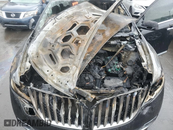 2013 Lincoln MKX with VIN 2LMDJ8JK7DBL00846, listed as a Copart auction lot 51838655 with 0 mi miles and Salvage Title. Bid and sale history available at carsss.com. Image 11.