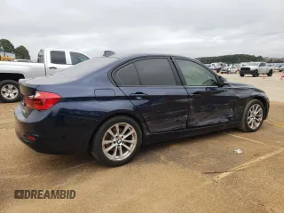 2017 BMW 3 Series 320i with VIN WBA8E1G30HNU16216, listed as a Copart auction lot 84441974 with 0 mi miles and Salvage Title. Bid and sale history available at carsss.com. Image 3.