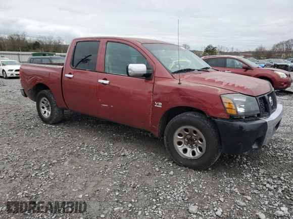 2004 Nissan Titan LE with VIN 1N6AA07AX4N545905, listed as a Copart auction lot 87151224 with 271,081 mi miles and Salvage Title. Bid and sale history available at DreamBid. Image 4.