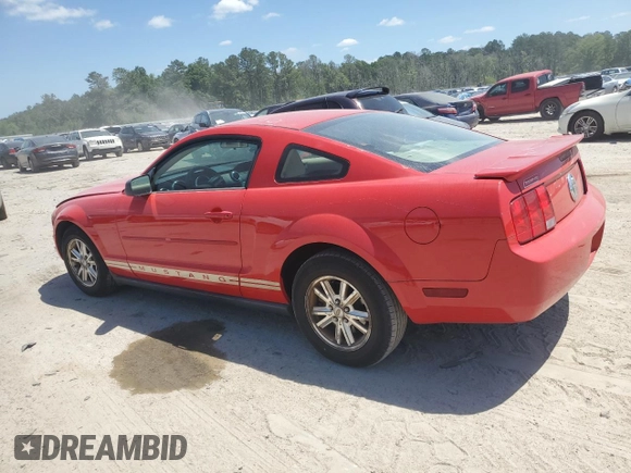 2008 Ford Mustang Deluxe with VIN 1ZVHT80N385196564, listed as a Copart auction lot 54956125 with 87,249 mi miles and Clean Title. Bid and sale history available at carsss.com. Image 2.