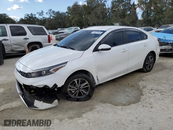 2023 Kia Forte LXS with VIN 3KPF24AD8PE527458, listed as a Copart auction lot 44531555 with 21,142 mi miles and Non Repairable. Bid and sale history available at carsss.com. Image 1.