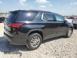 2023 Chevrolet Traverse LT with VIN 1GNERHKW3PJ185622, listed as a Copart auction lot 49978345 with 56,301 mi miles and Salvage title. Bid and sale history available at DreamBid. Image 3.