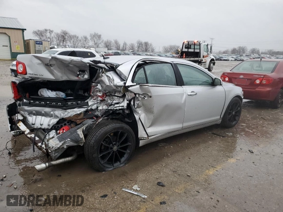 2011 Chevrolet Malibu LTZ with VIN 1G1ZE5E71BF286509, listed as a Copart auction lot 47497715 with 98,215 mi miles and Salvage Title. Bid and sale history available at DreamBid. Image 3.