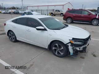 2021 Honda Insight EX with VIN 19XZE4F5XME007070, listed as a IAAI auction lot 41695215 with 99,670 mi miles and . Bid and sale history available at carsss.com. Image 1.