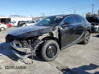 2024 Lexus RX with VIN 2T2BAMBA4RC043550, listed as a Copart auction lot 41428825 with 7,455 mi miles and Salvage Title. Bid and sale history available at carsss.com. Image 1.