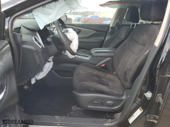 2019 Nissan Murano SV with VIN 5N1AZ2MJ7KN148267, listed as a Copart auction lot 44539455 with 38,308 mi miles and Salvage Title. Bid and sale history available at carsss.com. Image 7.