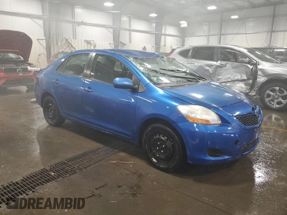 2009 Toyota Yaris with VIN JTDBT903991315725, listed as a Copart auction lot 52566735 with 177,044 mi miles and Salvage Title. Bid and sale history available at DreamBid. Image 4.