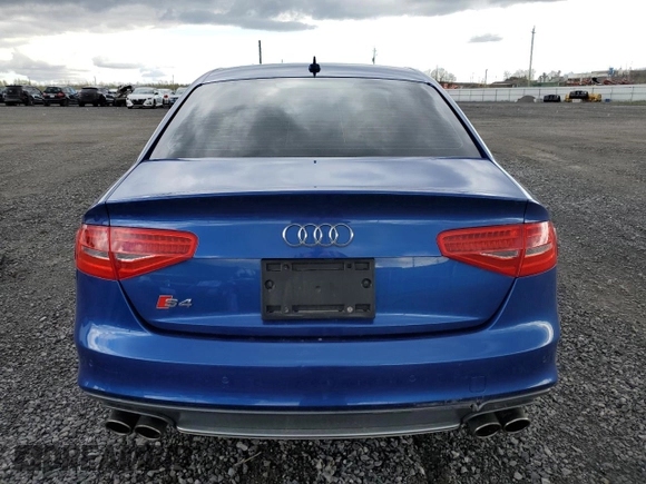 2016 Audi S4 Premium with VIN WAUFGCFLXGA009119, listed as a Copart auction lot 53567094 with 185,364 mi miles and Clean Title. Bid and sale history available at carsss.com. Image 6.