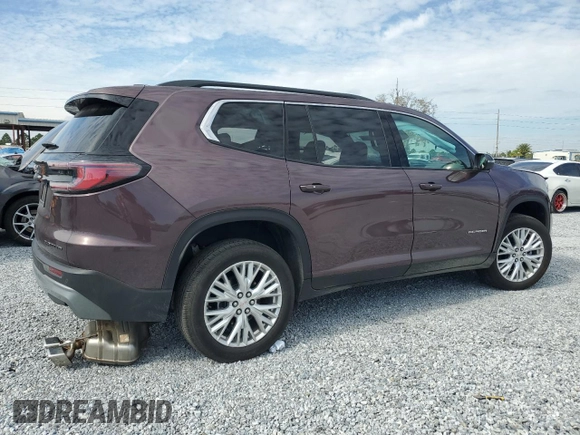 2024 GMC Acadia AWD Elevation z VIN 1GKENNKS9RJ167455, wystawiony jako Copart lot #87422314 z przebiegiem 14 412 mil mil oraz Nie do naprawy • Non repairable. Historia ofert i sprzedaży dostępna na DreamBid. Obrazek 3.