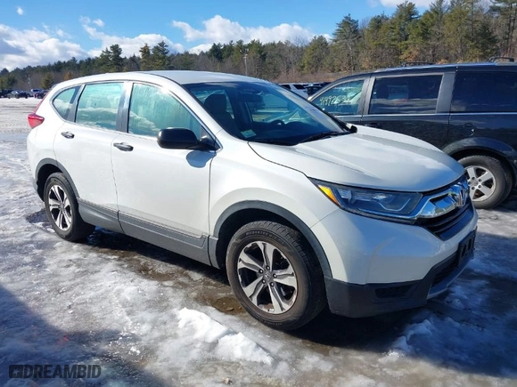 2018 Honda CR-V LX with VIN 2HKRW6H37JH208260, listed as a IAAI auction lot 41498130 with 156,966 mi miles. Bid and sale history available at carsss.com. Image 1.