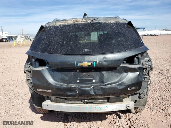 2018 Chevrolet Equinox Premier with VIN 3GNAXMEV6JL328918, listed as a Copart auction lot 46147775 with 116,291 mi miles and Salvage Title. Bid and sale history available at carsss.com. Image 6.