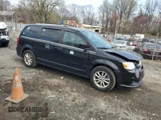 2018 Dodge Grand Caravan SXT with VIN 2C4RDGCG7JR307363, listed as a Copart auction lot 51110115 with 124,812 mi miles and Salvage Title. Bid and sale history available at DreamBid. Image 4.