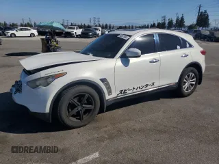 2011 Infiniti FX35 with VIN JN8AS1MU0BM710646, listed as a Copart auction lot 65397904 with 140,642 mi miles and Salvage Title. Bid and sale history available at carsss.com. Image 1.