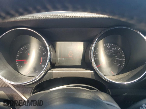 2017 Ford Mustang V6 with VIN 1FA6P8AMXH5246807, listed as a Copart auction lot 53304045 with 147,064 mi miles and Salvage Title. Bid and sale history available at carsss.com. Image 9.