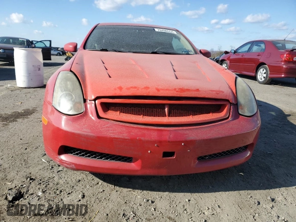 2004 Infiniti G35 Coupe w/Leather with VIN JNKCV54E64M302066, listed as a Copart auction lot 78490554 with 138,454 mi miles and Salvage Title. Bid and sale history available at carsss.com. Image 5.
