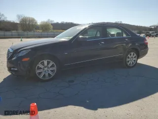 2012 Mercedes-Benz E-Class E 350 Luxury with VIN WDDHF5KB8CA585105, listed as a Copart auction lot 49592095 with 103,066 mi miles and Salvage Title. Bid and sale history available at carsss.com. Image 1.