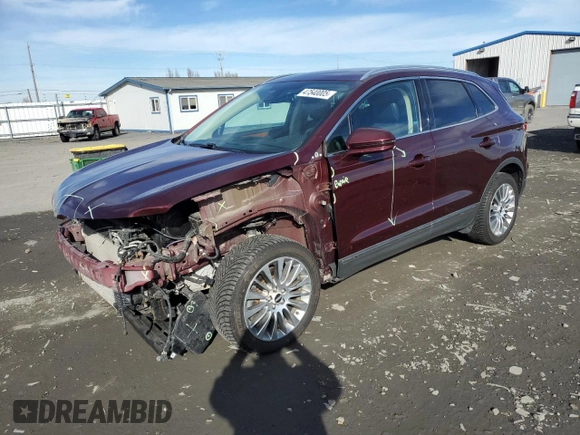 2016 Lincoln MKC Reserve with VIN 5LMTJ3DH4GUJ00271, listed as a Copart auction lot 47540005 with 65,789 mi miles and Salvage Title. Bid and sale history available at DreamBid. Image 1.