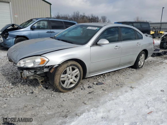 2012 Chevrolet Impala LT Fleet with VIN 2G1WG5E38C1301218, listed as a Copart auction lot 41793325 with 119,241 mi miles and Salvage Title. Bid and sale history available at carsss.com. Image 1.