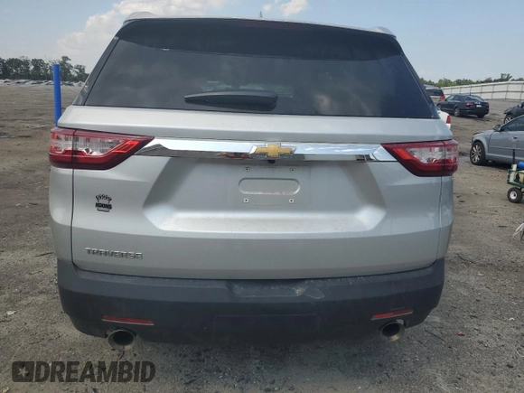 2019 Chevrolet Traverse LS with VIN 1GNERFKW8KJ295899, listed as a Copart auction lot 69132104 with 91,530 mi miles and Salvage Title. Bid and sale history available at carsss.com. Image 6.