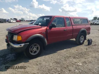 2001 Ford Ranger XL Fleet with VIN 1FTZR15UX1PA58558, listed as a Copart auction lot 61638305 with 201,834 mi miles and Salvage title. Bid and sale history available at DreamBid. Image 1.