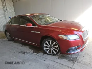 2018 Lincoln Continental Premiere with VIN 1LN6L9PKXJ5603843, listed as a Copart auction lot 81578764 with 77,656 mi miles and Non Repairable. Bid and sale history available at carsss.com. Image 4.