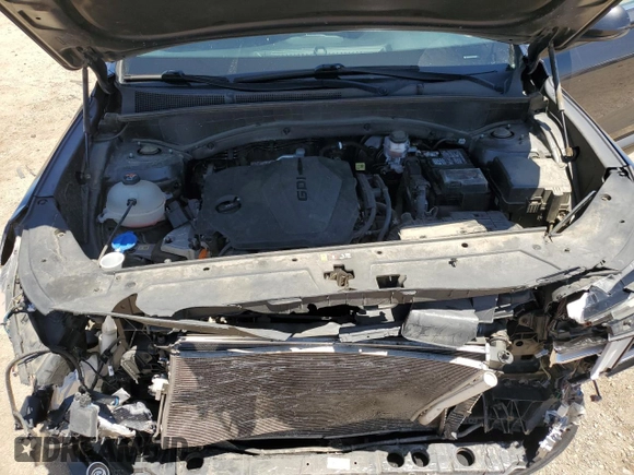 2021 Hyundai Santa Fe SE with VIN 5NMS14AJ2MH366584, listed as a Copart auction lot 57144915 with 62,613 mi miles and Salvage title. Bid and sale history available at DreamBid. Image 12.