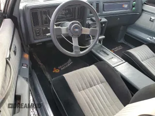 1987 Buick Regal with VIN 1G4GJ1174HP443571, listed as a Copart auction lot 83341634 with 53,709 mi miles and Salvage Title. Bid and sale history available at DreamBid. Image 8.