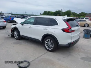 2024 Honda CR-V EX-L with VIN 2HKRS4H75RH445053, listed as a IAAI auction lot 41974721 with 20,077 mi miles. Bid and sale history available at carsss.com. Image 3.