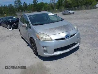 2010 Toyota Prius II with VIN JTDKN3DU7A0094498, listed as a IAAI auction lot 42071986 with 277,660 mi miles. Bid and sale history available at carsss.com. Image 1.