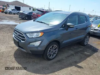 2019 Ford EcoSport Titanium with VIN MAJ6S3KLXKC271197, listed as a IAAI auction lot 42093623 with 79,199 mi miles and . Bid and sale history available at DreamBid. Image 17.