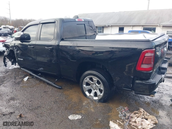 2021 Ram 1500 Big Horn with VIN 1C6SRFBT0MN556611, listed as a IAAI auction lot 41081240 with 26,178 mi miles. Bid and sale history available at carsss.com. Image 3.