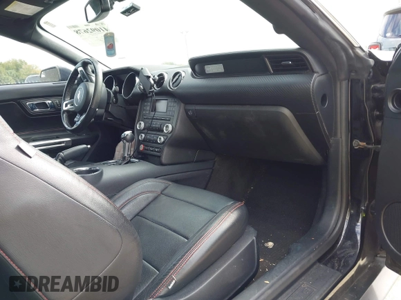 2016 Ford Mustang V6 with VIN 1FA6P8AMXG5265632, listed as a IAAI auction lot 41092678 with 109,705 mi miles and . Bid and sale history available at carsss.com. Image 5.