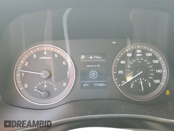 2020 Hyundai Tucson SEL with VIN KM8J3CAL2LU078830, listed as a Copart auction lot 84177764 with 121,060 mi miles and Salvage title. Bid and sale history available at DreamBid. Image 9.