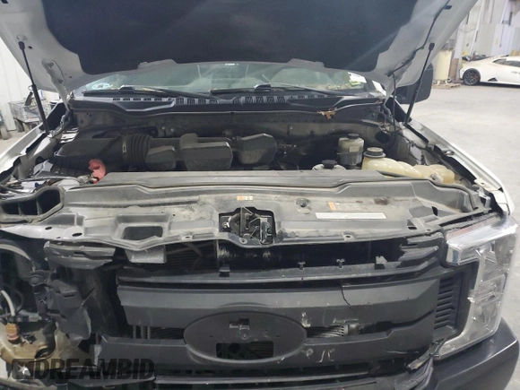 2017 Ford Super Duty F-250 SRW XLT with VIN 1FTBF2B67HED41799, listed as a Copart auction lot 76668464 with 184,138 mi miles and Salvage Title. Bid and sale history available at carsss.com. Image 11.