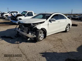 2015 Mercedes-Benz CLA 250 with VIN WDDSJ4EB1FN236200, listed as a Copart auction lot 43559595 with Not Provided miles and Salvage Title. Bid and sale history available at DreamBid. Image 1.