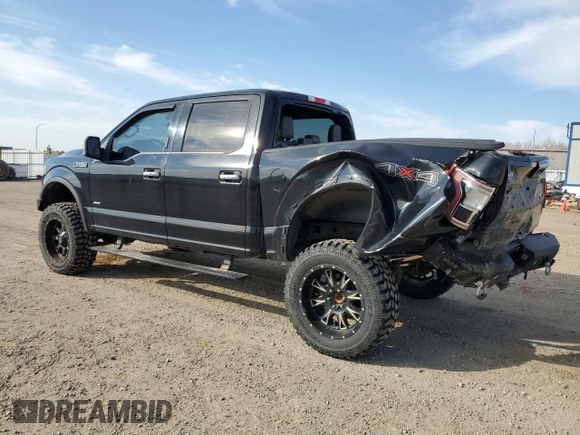 2016 Ford F-150 XLT with VIN 1FTEW1EG8GFA54508, listed as a Copart auction lot 54542015 with 194,196 mi miles and Salvage title. Bid and sale history available at DreamBid. Image 2.