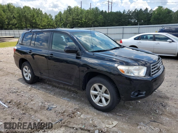 2009 Toyota Highlander with VIN JTEDA41A792008364, listed as a Copart auction lot 63490765 with 143,392 mi miles and Salvage title. Bid and sale history available at DreamBid. Image 4.