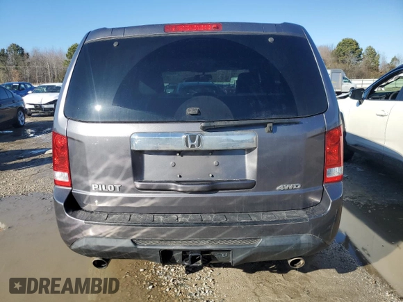 2014 Honda Pilot EX-L with VIN 5FNYF4H51EB005418, listed as a Copart auction lot 45298145 with 199,012 mi miles and Clean Title. Bid and sale history available at DreamBid. Image 6.