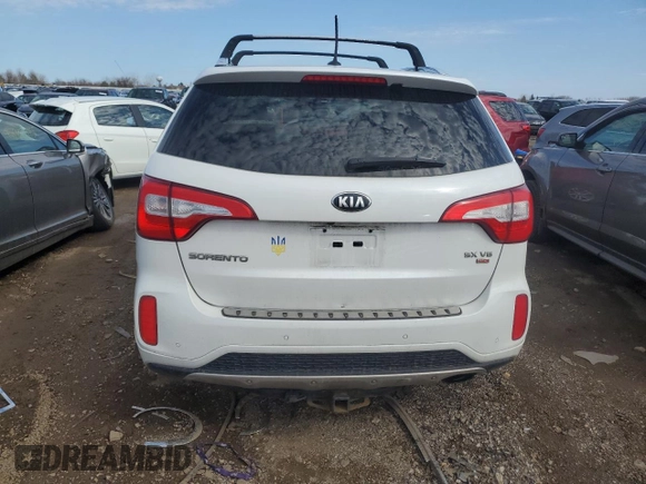 2014 Kia Sorento SX with VIN 5XYKWDA75EG528435, listed as a Copart auction lot 48930245 with 200,928 mi miles and Non Repairable. Bid and sale history available at carsss.com. Image 6.