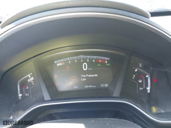 2019 Honda CR-V Touring with VIN 2HKRW1H96KH505447, listed as a IAAI auction lot 41876110 with 56,104 mi miles. Bid and sale history available at carsss.com. Image 7.