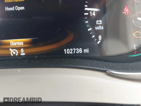 2015 Buick LaCrosse Premium I with VIN 1G4GD5G36FF252885, listed as a IAAI auction lot 42360626 with 102,736 mi miles and . Bid and sale history available at DreamBid. Image 16.