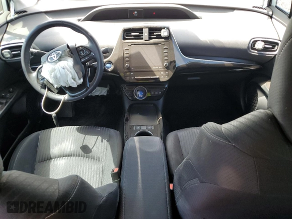 2021 Toyota Prius LE with VIN JTDKAMFP1M3186315, listed as a Copart auction lot 61125795 with 283,715 mi miles and Salvage title. Bid and sale history available at DreamBid. Image 8.