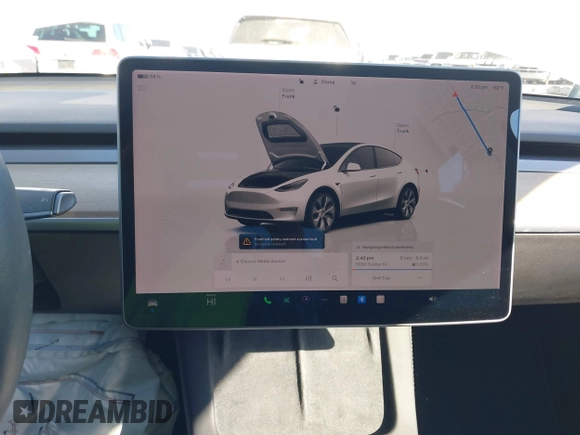 2022 Tesla Model Y Long Range z VIN 7SAYGDEE8NF374636, wystawiony jako IAAI lot #41545669 z przebiegiem 41 965 mil mil oraz . Historia ofert i sprzedaży dostępna na DreamBid. Obrazek 18.