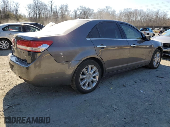 2012 Lincoln MKZ with VIN 3LNHL2GC5CR829510, listed as a Copart auction lot 45979545 with 46,495 mi miles and Salvage Title. Bid and sale history available at carsss.com. Image 3.