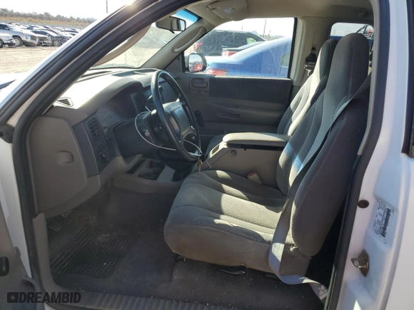 2001 Dodge Dakota with VIN 1B7GL22X41S130350, listed as a Copart auction lot 85788344 with 235,825 mi miles and Salvage Title. Bid and sale history available at carsss.com. Image 7.