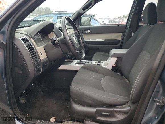 2010 Mercury Mariner with VIN 4M2CN8B74AKJ23761, listed as a Copart auction lot 89356665 with 0 mi miles and Salvage Title. Bid and sale history available at carsss.com. Image 7.