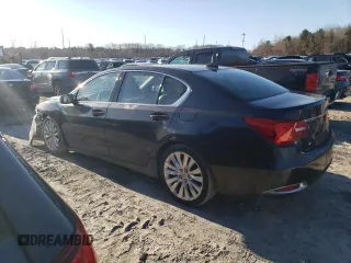 2014 Acura RLX Tech Pkg with VIN JH4KC1F53EC007201, listed as a Copart auction lot 43024825 with 146,936 mi miles and Clean Title. Bid and sale history available at carsss.com. Image 2.