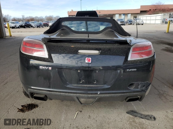 2008 Saturn Sky Red Line z VIN 1G8MG35X98Y108905, wystawiony jako Copart lot #83020884 z przebiegiem Nie podano mil oraz Szkoda całkowita • Salvage title. Historia ofert i sprzedaży dostępna na DreamBid. Obrazek 6.